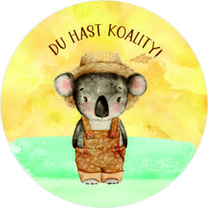 Buttonvorlage: Du hast KOALITY!