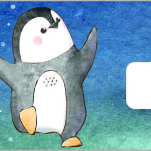 Vorlage für Lineal: Pinguine
