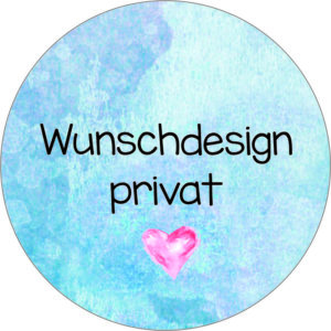 Buttonvorlage Wunschdesign - privat