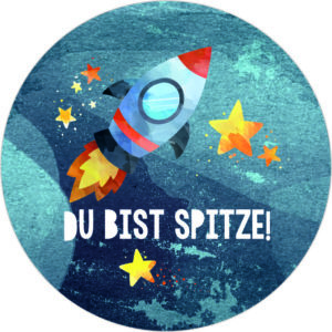 Buttonvorlage: Du bist spitze!