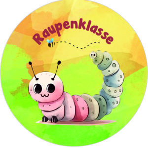 Buttonvorlage: Raupenklasse