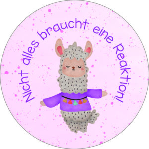 Buttonvorlage: Reaktion