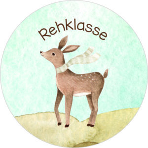 Buttonvorlage: Rehklasse