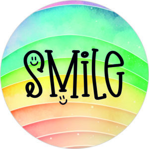 Buttonvorlage: Smile