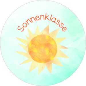 Buttonvorlage: Sonnenklasse