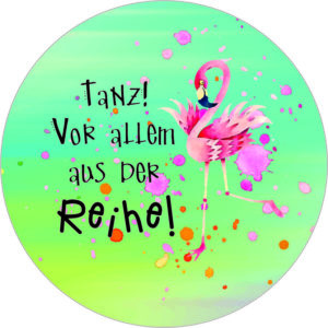 Buttonvorlage: Tanze!