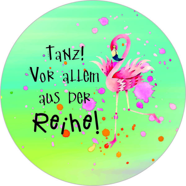 Buttonvorlage: Tanze!