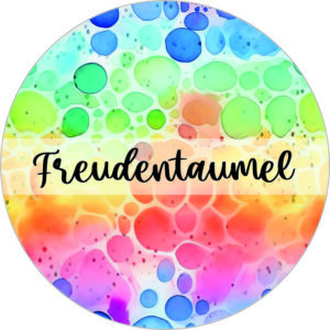 Buttonvorlage: Freudentaumel