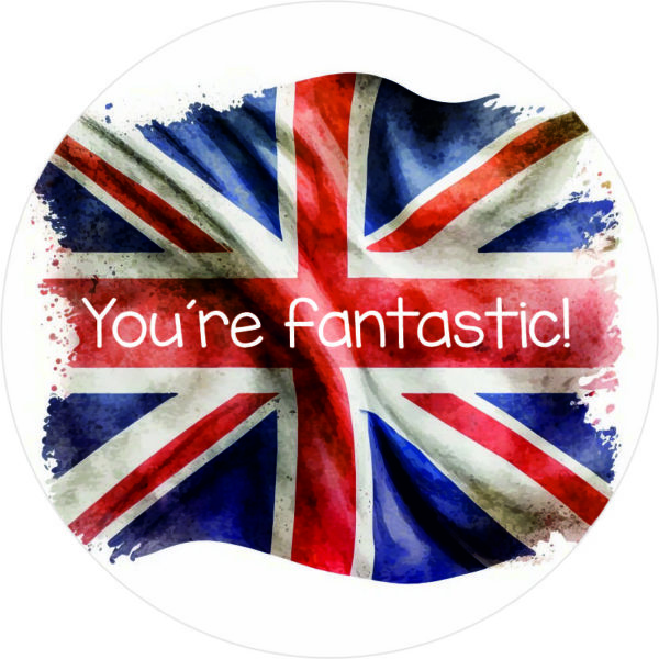 Buttonvorlage: Fantastic