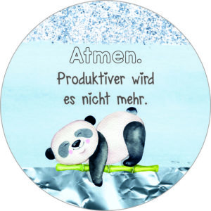 Buttonvorlage: Atmen