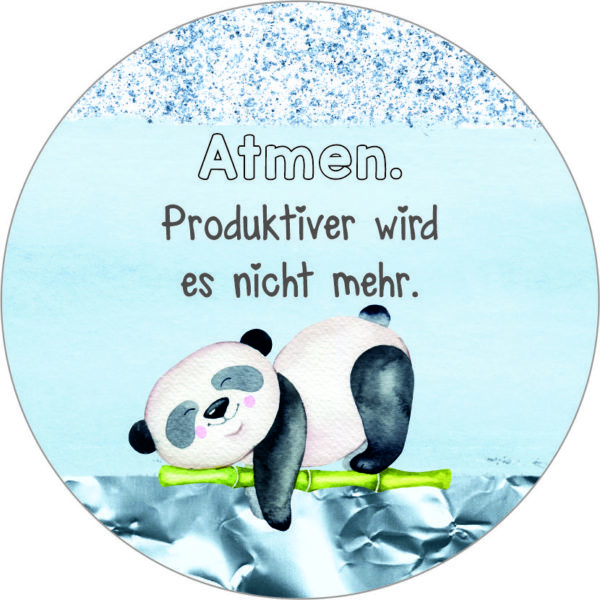 Buttonvorlage: Atmen