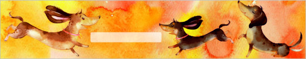 Vorlage für Lineal: Dackel/Hund