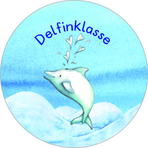 Buttonvorlage: Delfinklasse