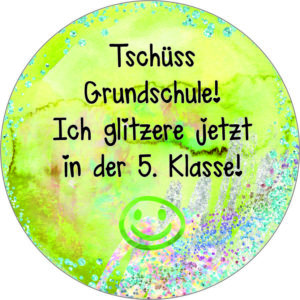 Buttonvorlage: Glitzere