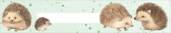 Vorlage für Lineal: Igel