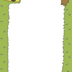 Einschulungsrahmen Maus