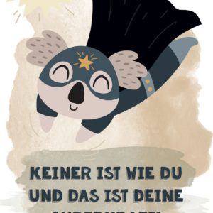 Poster/Aushang: Superkraft