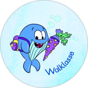 Buttonvorlage: Walklasse