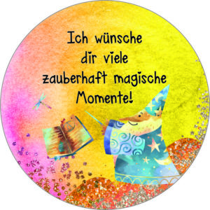 Buttonvorlage: Zauberhafte Momente