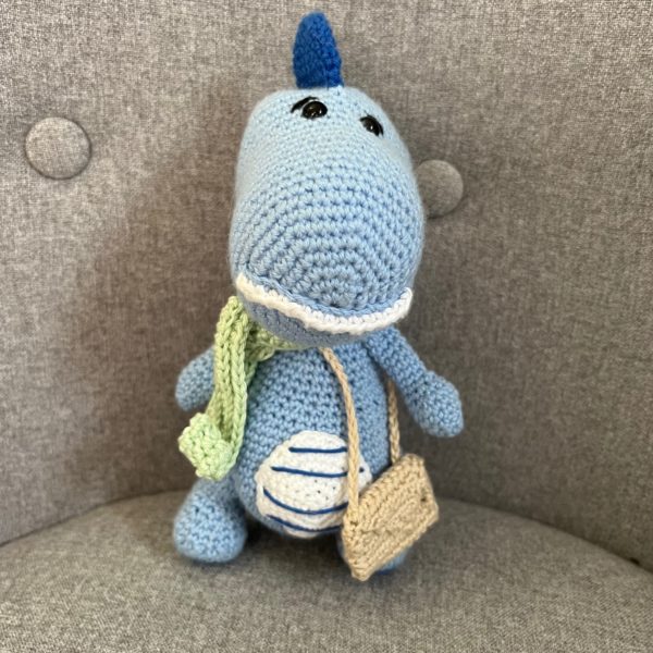 Lenas Unikate/Häkelkunst: Kleiner Dino