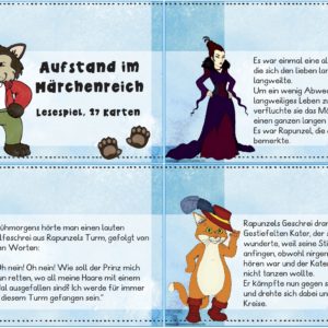 Lesespiel: Aufstand im Märchenreich