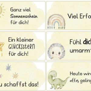 Sparpaket: Minibotschaften (192 Stück)