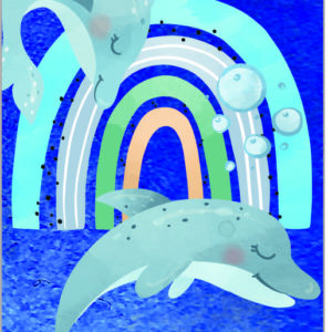 Lesezeichen: Delfin - plottbar
