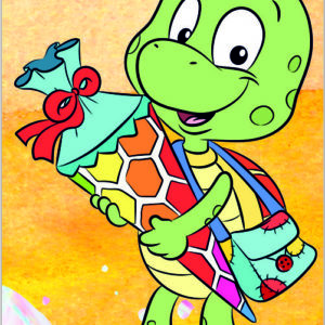 Lesezeichen: Einschulung Schildkröte - plottbar