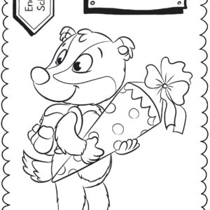 Schultüten - Ausmalbilder zur Einschulung: Sparpaket  - 50 Bilder