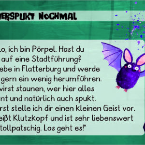 Leseweg: Verspukt nochmal (auch digital/interaktiv)