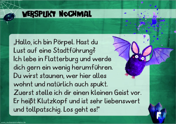 Leseweg: Verspukt nochmal (auch digital/interaktiv)