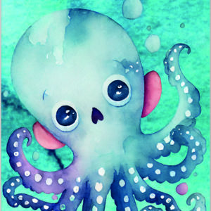 Lesezeichen: Oktopus - plottbar