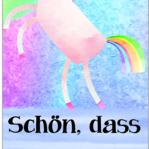 Lesezeichen: Einhorn 2 - plottbar