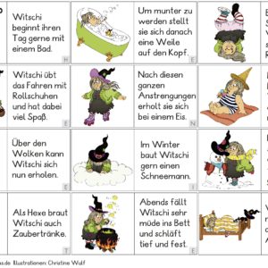 Lesedomino analog und digital: Witschi Wummelspeck