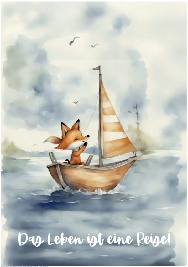 3 Poster: Fuchs - Das Leben ist eine Reise