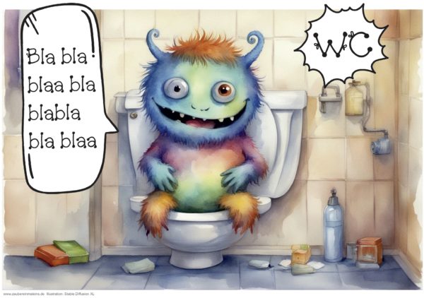 Toilettenschilder