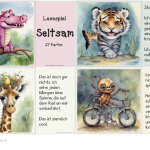 Lesespiel: Seltsam