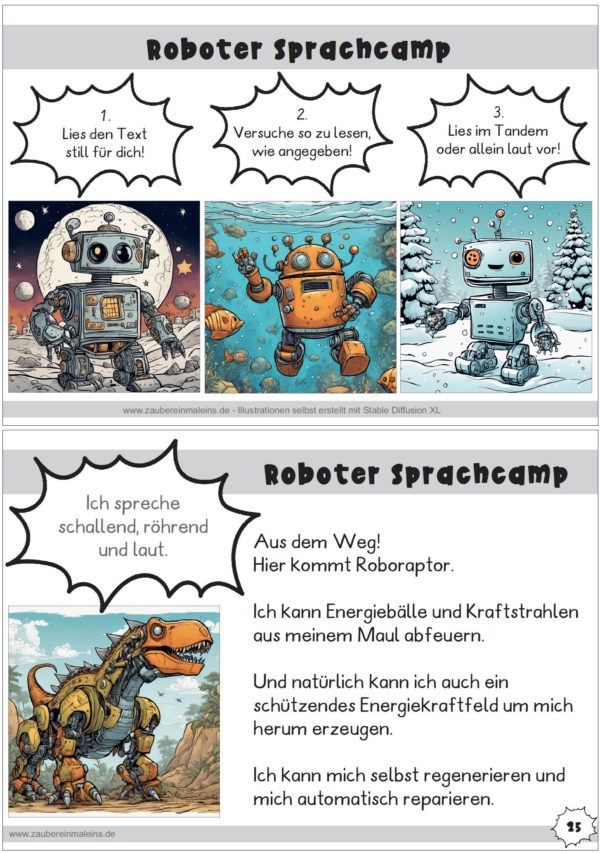 Roboter Sprachcamp - Version 2023