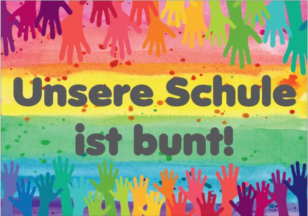 Unsere Schule ist bunt!