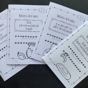 Sparpaket: Mini-Krimis - 9 Leseheftchen