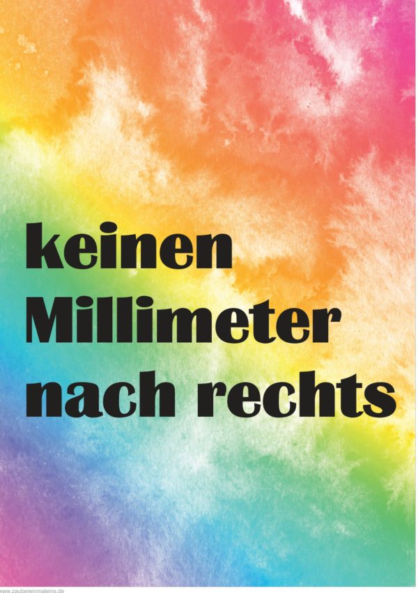 9 Plakate gegen RECHTS
