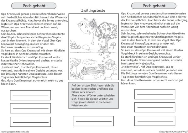 Sparpaket: Zwillingstexte