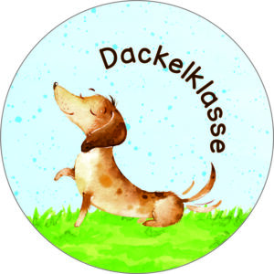 Buttonvorlage: Dackelklasse