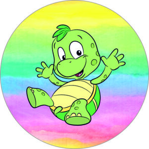 Buttonvorlage: Schildkröte