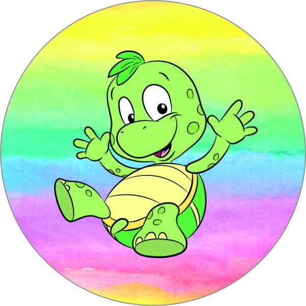 Buttonvorlage: Schildkröte