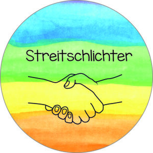 Buttonvorlage: Streitschlichter