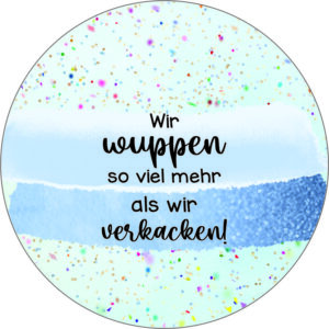Buttonvorlage: Wuppen