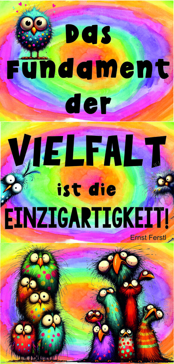 Plakat: Vielfalt