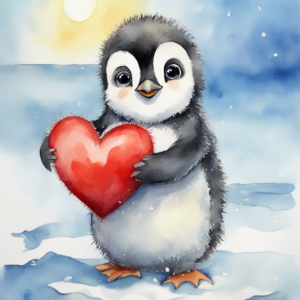 255 Stable Diffusion XL Illustrationen: Pinguin