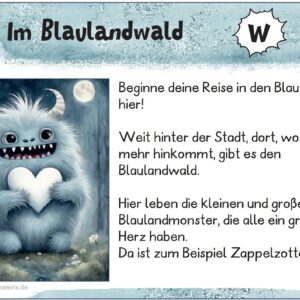 Leseweg: Blaulandwald
